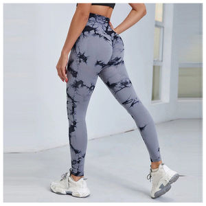 Leggings pour femmes entièrement personnalisés à taille haute - Pantalons respirants extensibles dans quatre directions - Vente flash à prix très bas - Product Image 4