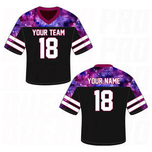 Maillot de sport en polyester anti-UV avec numéros d'équipe, tissu respirant 140 à 170 GSM, impression par sublimation, production en gros - Product Image 6