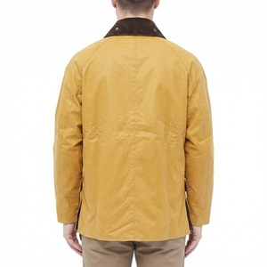 Wax Cotton Jackets Custom Outdoor Casual Lightweight Water Resistant Full Zip Utility Outerwear - Product Image 2