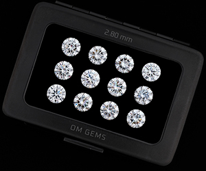 Diamant de laboratoire cultivé, taille ronde, 1,0 CT, 2,7 - 2,8 MM, diamant brillant rond CVD-HPHT, diamant blanc de laboratoire pour la fabrication de bijoux - Product Image 5