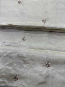 Tela Premium Transpirable, Ecológica, de Secado Rápido, Teñida, de Viscosa, con Bordado de Cuentas Originales, para Bolsos de Niñas Medianos - Product Image 3