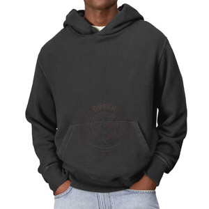 Sudadera con Capucha Extra Grande para Hombre, de Algodón Premium, Estilo Holgado para Ropa Casual y Moda Diaria - Product Image 3