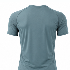 Ensemble de vêtements de sport pour homme, t-shirt de course en mesh léger, short de sport, entraînement de fitness, séchage rapide - Product Image 4