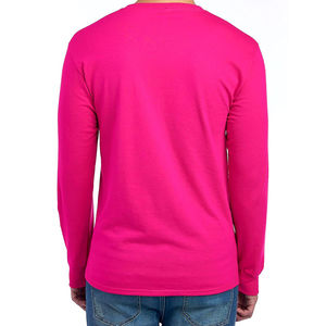 Custom Color <b>Long</b> <b>Sleeve</b> T Shirt Logo Casual Sports Logo High Quality Cotton Fall Thin Round Neck <b>Long</b> <b>Sleeves</b> Men Fitted TShirt - Product Image 6