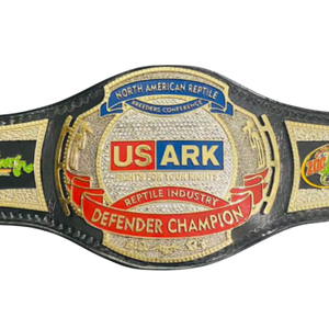 Ceinture de champion personnalisée US Ark Reptile Defender Champion, haute qualité, article de collection pour les passionnés de reptiles et les collectionneurs sportifs. - Product Image 5