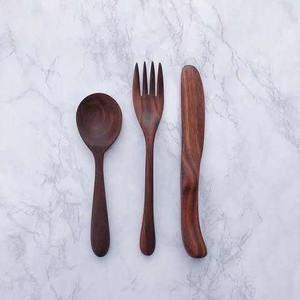 Cucharas de Madera Estilo Japonés con Logotipo Personalizado para Uso en la Cocina, Utensilios Pequeños de Mango Largo para Mezclar, Hornear y Servir, Modernos para Fiestas - Product Image 5