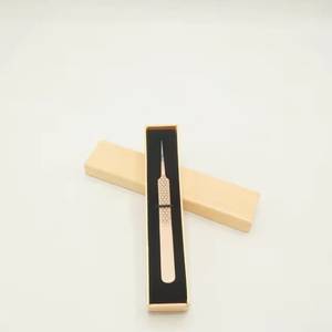 Pinzas Quirúrgicas de Precisión Morje de Acero Inoxidable para Pestañas, Punta Lisa de 10 mm, Agarre Perfecto MS-ET-0007 en Caja - Product Image 2