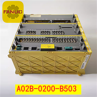 A02B-0200-B503 Orijinal Fanuc 18i-A PLC Kontrol Paneli CNC HMI Operatör Arayüzü LCD MDI Modüler Kontrol Cihazı Ekranı Japonya 24V