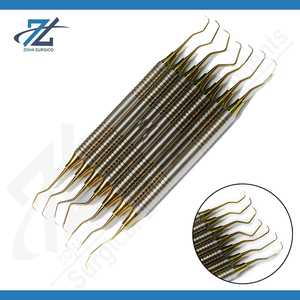 High Quality Manual Dental Diagnostic Instrument Set Long Tip Dental Scaler Spoon for <b>Tooth</b> <b>Cleaning</b> Narham Enterprises - Product Image 6
