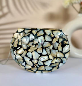 Bolsos Bandolera de Mosaico Hechos a Mano, Ecológicos y de Calidad Premium con Incrustaciones de Madreperla |   Bolso de Noche de Lujo para Fiestas - Product Image 2