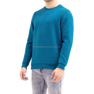 Coupe régulière col rond hommes manches longues séchage rapide et respirant quantité minimale de commande bas sweat-shirt homme à capuche sur mesure expédition DDP - Product Image 2
