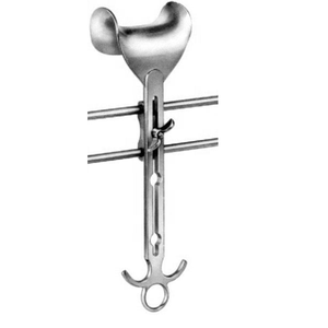 Cuchilla Central de Acero Inoxidable Balfour 45 x 80 mm, Fabricante y Exportador de Instrumentos Quirúrgicos por Surgiright Instrument - Product Image 1