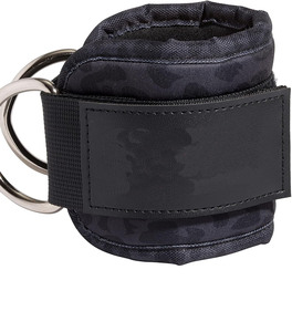 Par de correas profesionales para tobillo para entrenamiento con poleas, correas ajustables para gimnasio, para resistencia de piernas y culturismo - Product Image 4