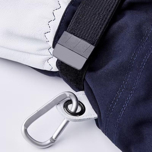 Gants de ski d'hiver sur mesure avec isolation thermique, protection imperméable et logo personnalisé, vente en gros sous marque privée - Product Image 4