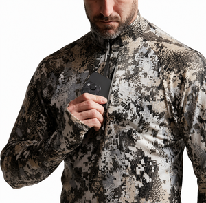 Chaqueta de Caza de Camuflaje Unisex de Manga Corta, Tejido Softshell Transpirable, Antibacteriano, de Poliéster, para Verano - Product Image 2