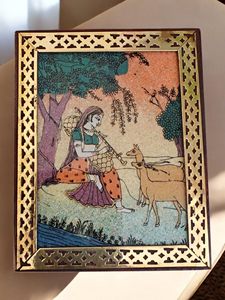 Premium Wooden Jewelry Box Handmade Decorative Jewelry Display Storage <b>Case</b> For Women - Product Image 6