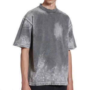 Camiseta Casual de Algodón Orgánico para Hombre, Ecológica, Transpirable, Cuello Redondo, Lisa, para Marcas de Moda Sostenible - Product Image 6