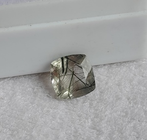 Piedra Preciosa de Rutilo Negro Natural: Gema Suelta en Forma de Cojín para Joyería a Precio de Mayoreo, Todas las Formas y Tamaños Disponibles. - Product Image 3