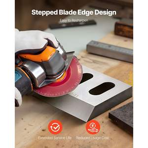 Kit de Cuchillas para Trituradora de Acero Aleado, 9 Cuchillas Fijas de Alta Dureza SKD-11, Compatibles con el Modelo 180, Trituradora Industrial para ABS - Product Image 5