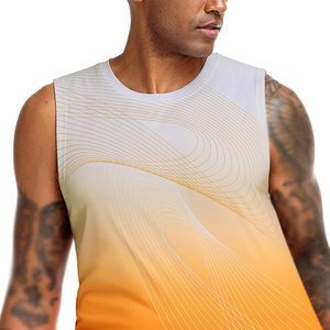Débardeur athlétique sans manches pour homme, idéal pour la musculation, les séances de gym, la course à pied, vêtements de sport respirants, prix bas - Product Image 4