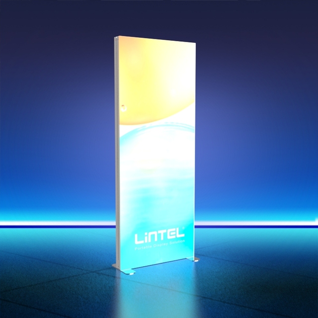 Lintel Advertising Backlit Light Box Display Led Fabric Light Box