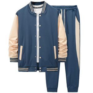 Ensemble de survêtement personnalisé en molleton 100% coton pour homme, sweat à capuche et pantalon de jogging, fermeture éclair, séchage rapide, ensemble 2 pièces pour homme - Product Image 2