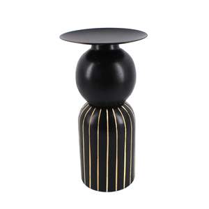 Wooden Decorative <b>Ceramic</b> <b>Candle</b> Stand Accent for Interiors with <b>Candle</b> <b>Holders</b> <b>Lanterns</b> <b>Candle</b> <b>Jars</b> - Product Image 1