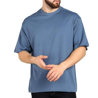 T-shirt Homme Grande Taille Streetwear à Grammage Lourd, Impression Sérigraphique, Design Compressé