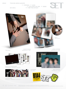B1A4 mini 9  Album_SET (2ª Versión) CD del álbum oficial de Kpop de Corea - Product Image 6
