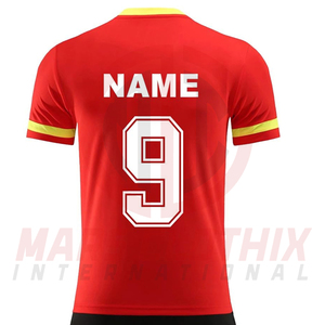 Proveedor Directo de Fábrica, Uniforme de Fútbol a Precio Económico en Color Sólido, Uniformes de Fútbol Sublimados Personalizados de Alta Calidad para Clubes - Product Image 4