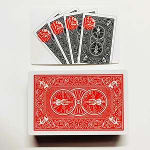 Cartas de Juego Marcadas con Diseño de Bicicleta Roja para Magia y Mentalismo, con Tarjeta de Doble Reverso de Regalo - Product Image 2