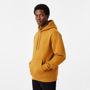 Sweat à capuche pour homme en molleton 100% coton, capuche réglable, respirant, séchage rapide, style streetwear, idéal pour le froid - Product Image 4