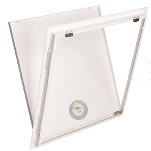 Trappe d'accès en acier métallique thermolaqué pour plafond et mur, installation facile, panneau d'accès d'inspection - Product Image 1