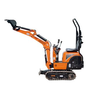 Mini escavatore compatto con motore Kohler 9.5 HP e motore idraulico Eaton 360 gradi di rotazione 11 \ "TMG-MVE09K secchio - Product Image 2