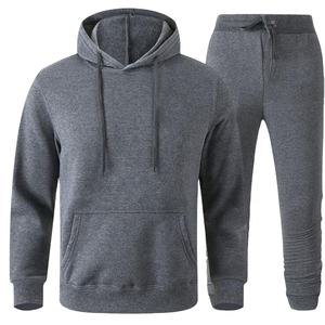 Conjunto Deportivo Unisex de Felpa de Algodón de Alta Calidad, con Capucha, Transpirable, Personalizable, para Hombre y Mujer, Talla Grande, Otoño - Product Image 3