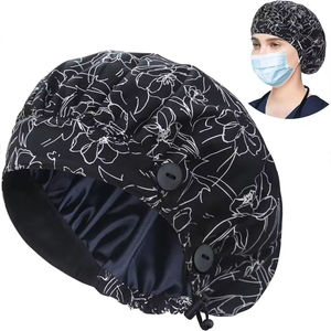 Gorro Quirúrgico Profesional de Algodón Puro con Logotipo Personalizado para Médicos y Enfermeras, con Botones - Product Image 3