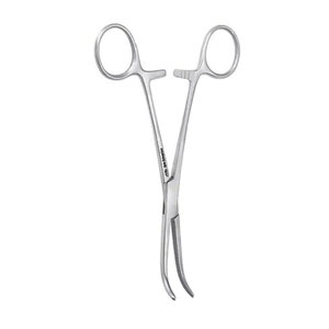 Pinzas Shaugnessy de Acero Inoxidable, Instrumentos Quirúrgicos y de Ortodoncia de Alta Calidad, con Mandíbula Dentada y Diseño Curvo - Product Image 2