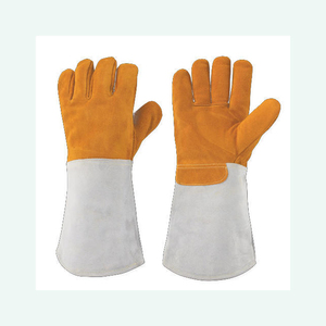 Gants de sécurité en cuir de haute qualité, nouvelle collection, services OEM, respirants, personnalisables, pour la soudure – Vente chaude - Product Image 2