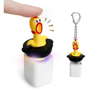 Cubo Antiestrés con Diseño de Pollo para Adultos, Cubos Antiestrés Únicos para Teclado - Product Image 1