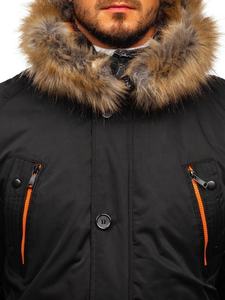 Chaquetas de invierno para hombre, abrigos a la moda, ligeras, cálidas, a prueba de viento, cómodas, Parka larga - Product Image 5