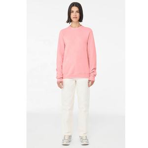 Attrayant Bella Toile 3901 ÉPONGE UNISEXE POLAIRE RAGLAN Rose Couleur SWEATSHIRT Hommes unisexe éponge polaire raglan sweat - Product Image 4