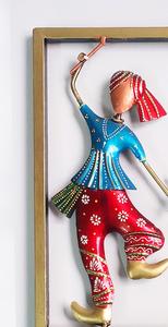 งานศิลปะติดผนังดีไซน์โบราณรูปคนชายหญิง เหมาะสำหรับตกแต่งภายในสำนักงานในเมือง พื้นที่นั่งรอ และชั้นวางของตกแต่งบ้าน - Product Image 5