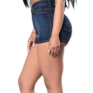 Pantalones Cortos de Mezclilla para Mujer, Diseño Vintage Lavado, Estilo Sencillo, Tendencia 2026, Precio Económico, Venta al por Mayor, Directo de Fábrica - Product Image 3