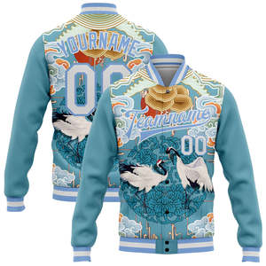 Splendid Apparel Custom Punk Style Winter Varsity <b>Jacket</b> <b>Men</b> <b>White</b> Pink Skull Heart Print Digital Printed Plus Size - Product Image 1