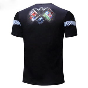 T-shirt Athlétique Personnalisé avec Logo, Coupe Anatomique, Luxe Moderne, Vêtements d'Équipe, Vente Directe d'Usine en Gros - Product Image 2