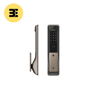 กุญแจล็อคอัจฉริยะไบโอเมตริกซ์เกรด C แบบพลาสติกสีทอง รองรับ WiFi - Product Image 2