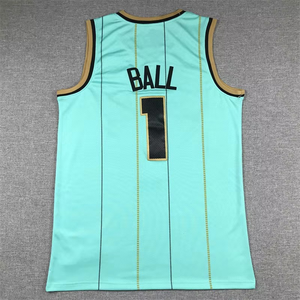 Maillot de basket-ball américain cousu de haute qualité 2026 – Édition classique de l'équipe des Hornets - Product Image 5