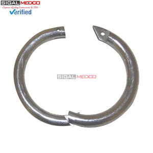 Custom Stainless Steel Bull <b>Nose</b> <b>Ring</b> with Diagnosis and Injection Function Veterinary Livestock Medical Tool Reusable Durable - Product Image 3