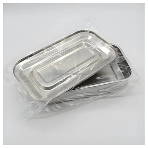 Caja de Almacenamiento de Instrumentos Quirúrgicos Médicos, Estuche de Instrumentos Dentales de Acero Inoxidable con Tapa, Certificación CE ISO, Proveedor OEM ODM, Manual - Product Image 3