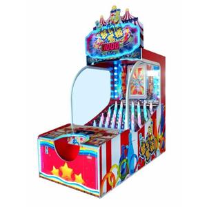 <b>Ring</b> Toss Arcade Machine Coin Operated <b>Ring</b> Bottle 220V 400W Wooden Metal Automatic <b>Ring</b> Recovery Platform Carnival Lottery Game - Product Image 1